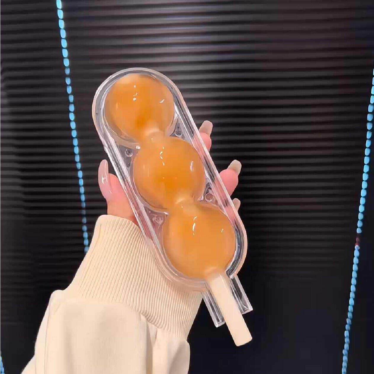 冰糖葫芦制冰盒吸管直饮二合一冰棍模具懒人专用家用diy冷饮道具
