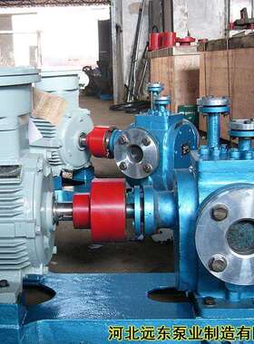 流量1m3/h的封头油吸料泵用什么泵?RCB-1保温齿轮泵,铸铁泵体