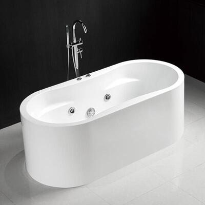 亚克力一次成型一体浴缸1.5/1.6/1.7米freestanding bathtub