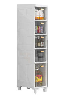 14/18/22cm超窄夹缝收纳柜抽屉式厨房冰箱置物柜卫生间缝隙储物柜