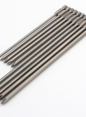 PISO十字批头强磁高硬度加长杆特手电钻电动螺丝刀六角风披头套装