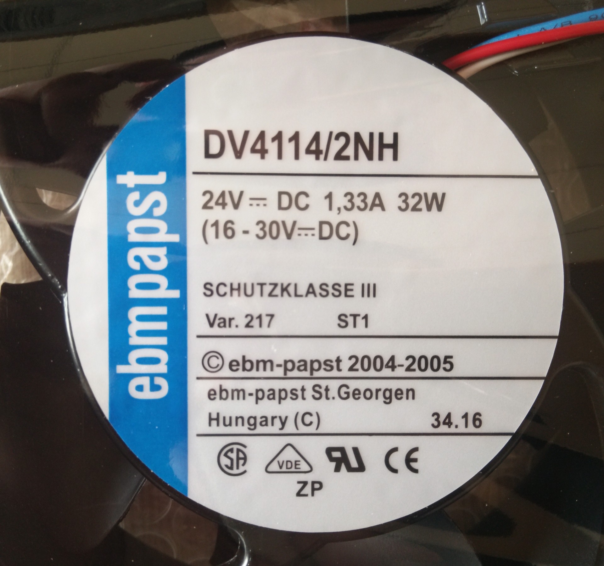 库卡风扇4114/2NH 00-170-909/00-182