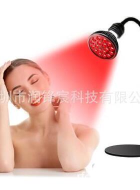 18灯定时桌面伸缩E27灯泡par38红外红光理疗灯54W双芯660nm850nm