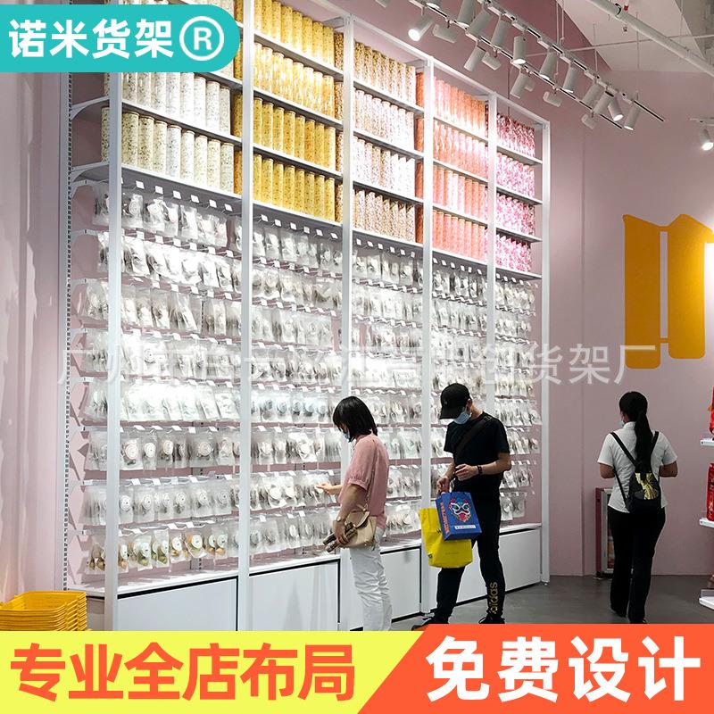 名创中岛展示台饰品柜陈列柜优品文具精品店货架展示架K店铺KV
