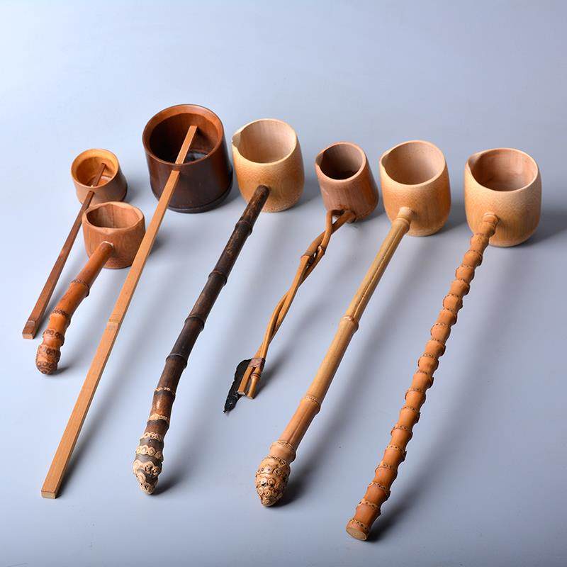 竹制酒提子打酒勺酒吊子竹漏斗舀酒勺子打水瓢盛酒器水勺打酒紫竹,餐饮具,漏斗,淘宝优惠券,粉丝福利购,淘宝优惠卷
