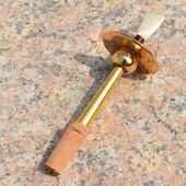 高档唢呐乐专业纯铜木软芯子钦子铜管演奏级B音调齐全 ADC降器B送