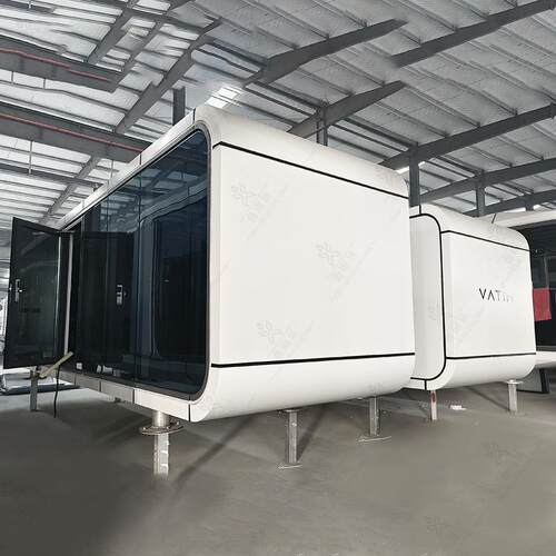 景区网红微型酒店度假村景区轻型钢构观景全屋智能苹果舱民宿