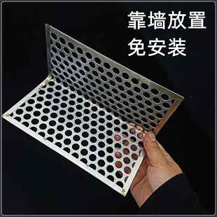 防树叶防烟头l型侧墙角排水下水道盖板不锈钢过滤网去水渠盖地沟