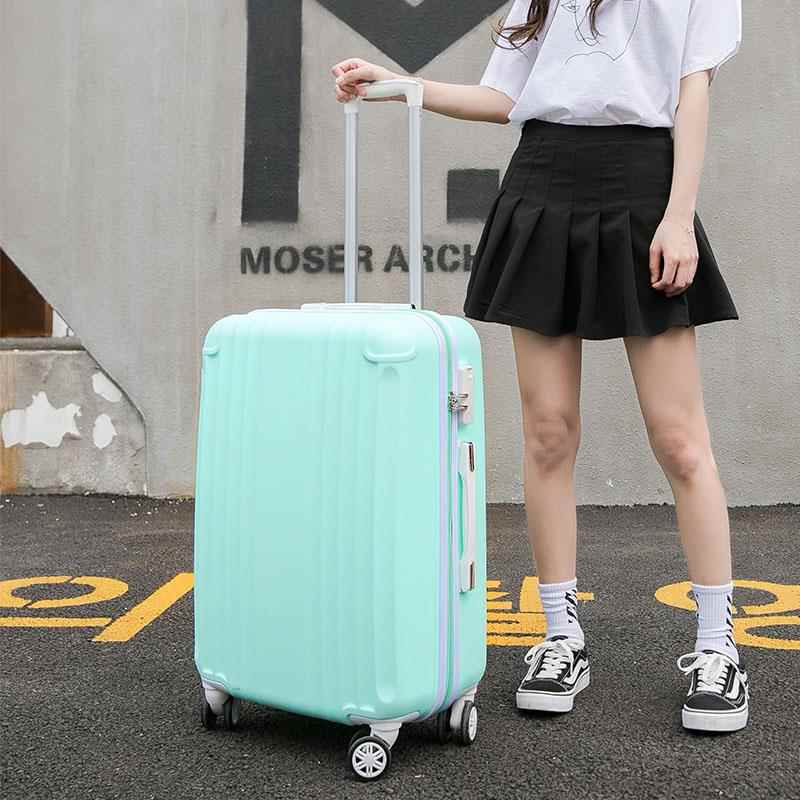 正品红子nis潮流子母行李箱女时尚拉杆箱大网容量旅行密码箱万向