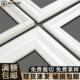 线白色木条欧式 线条扣线 电视背景墙 线条平板门套线 实木烤漆线