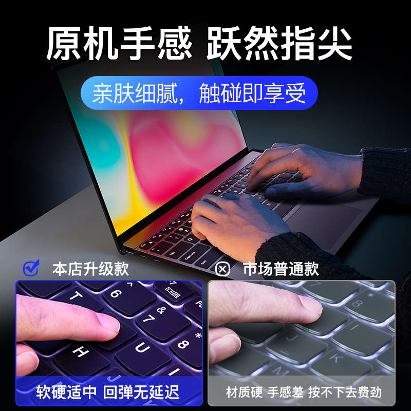 精品适用戴尔灵越14Pro键盘膜13pro笔记本灵越16pro电脑16plus保