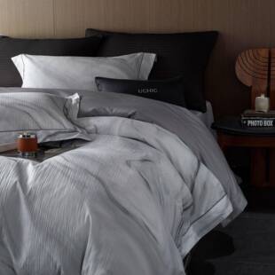 轻奢风长绒棉四件套全棉大提花床单数码 贡缎亲肤裸睡被套床上用品