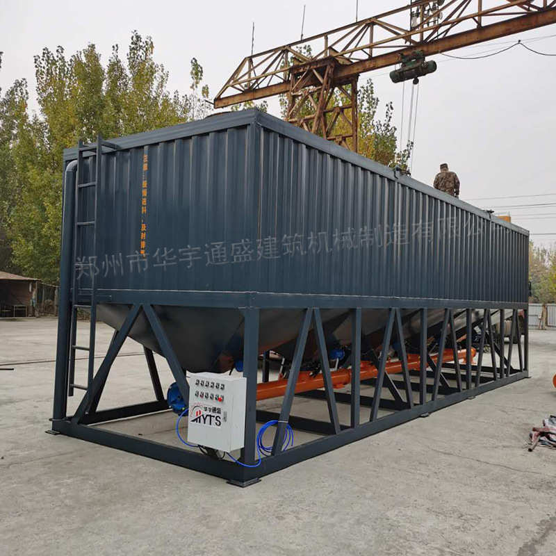 现货 60吨 80吨 100吨卧式水泥仓 移动式水泥罐 粉煤灰储料罐