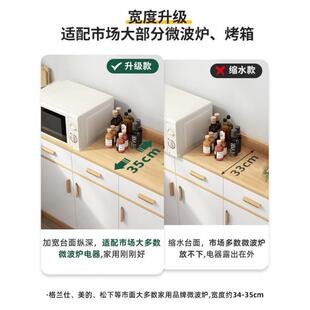 斗柜餐房墙边IDC柜功一体靠多能厨橱柜客厅储物家居出租屋简易收