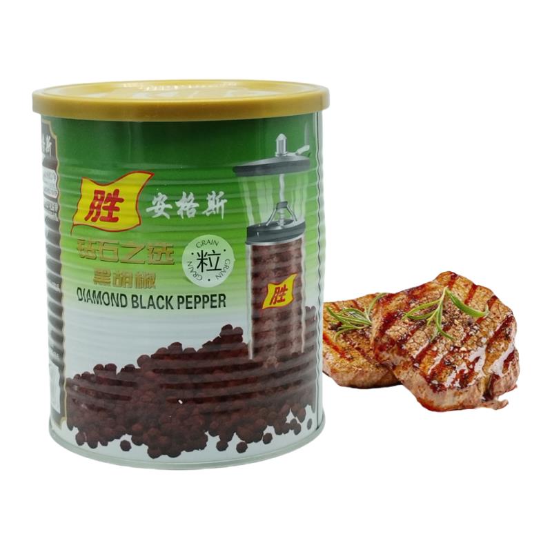 安格斯钻石黑胡椒粒405g黑胡椒粉黑胡椒碎西餐料理烘焙牛排配料