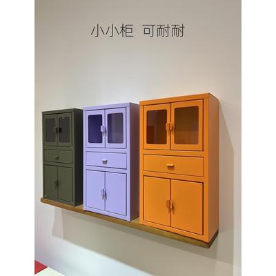 蚂蚁黑色限量版迷你娃娃小家具小文件柜Bjd娃娃首饰盒桌面柜小