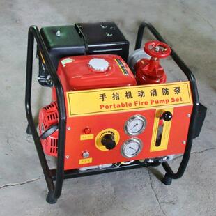 10.5森林灭火高压泵单缸四冲程真空引水泵 手抬机动泵JBQ5.5