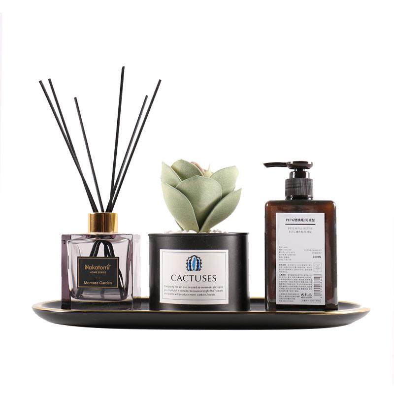 摆件饰品台陶瓷装软样板房现代香薰简约卫生间托盘浴室洗手套装柜,特色手工艺,其他特色工艺品,淘宝优惠券,粉丝福利购,淘宝优惠卷