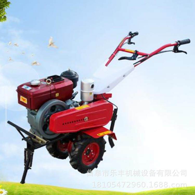 新款小型旋耕机6马力柴油微耕机汽油柴油小型家用微耕机