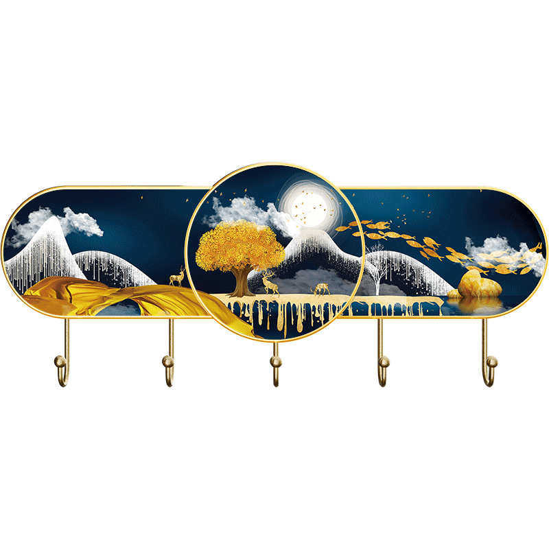 门后挂钩免打孔装饰挂钩门上挂衣架卧室门壁挂包包收纳置物架