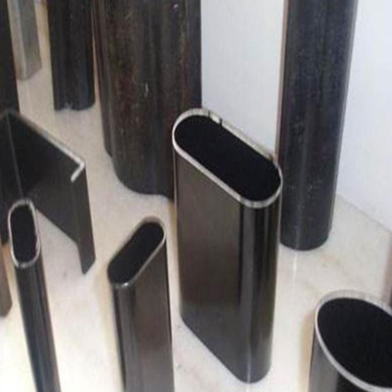 镀锌椭圆管 规格型号30*55*1.2 护栏管 壁厚0.5mm--1.5mm 黑退管