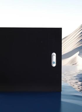 室内明装黑色配电箱电表箱家用定制回路加厚横内外门控制箱基业箱