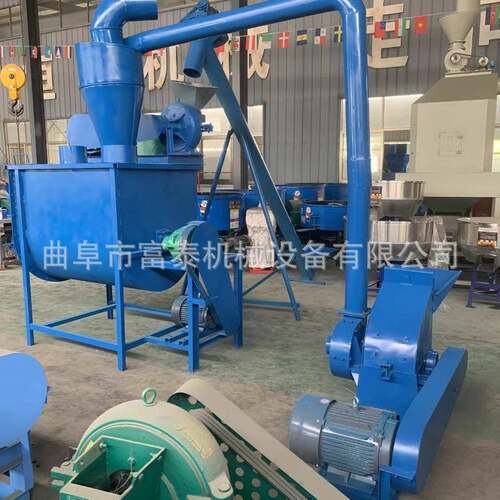 养殖场猪牛育肥料搅拌机大型工业塑料拌料机不锈钢搅拌机厂家