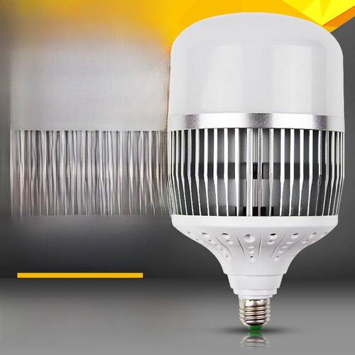 蓝鑫Led大功率节能灯泡E27E40螺丝超亮50W100W150W200W工厂光超亮