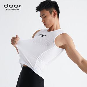 deer小鹿【雨岚】速干排汗衫背心打底内搭男透气公路自行车骑行服
