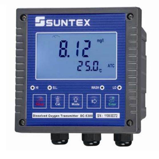 台湾suntex工业在线do溶解氧变送器dc-5310Rrs精准膜法溶氧仪