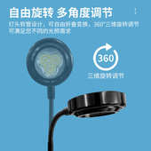 迷你鱼缸生态缸水草照明灯灯景观竹板水族箱微灯led雨林瓶支架灯