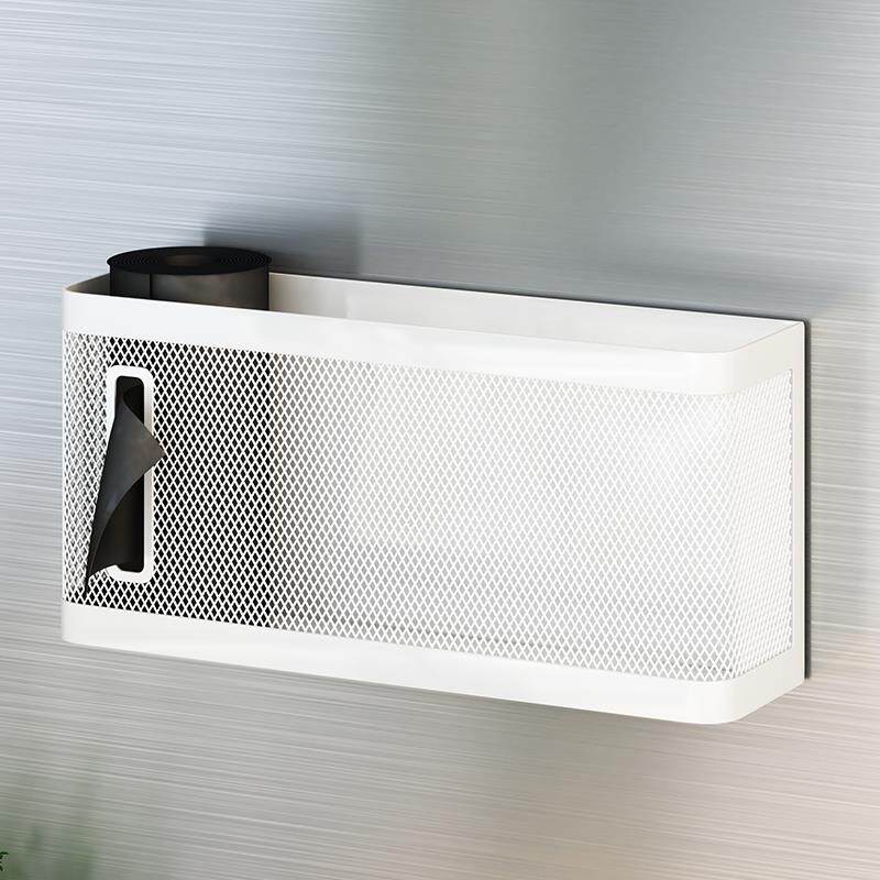 冰箱侧磁吸保鲜膜套收纳抽取盒厨房壁挂式垃圾袋整理盒保鲜袋盒子