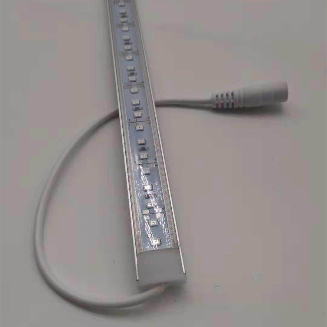 850nm监控红外补光LED硬灯条2835120灯12V恒压安防监控led硬灯条
