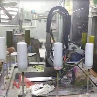 东莞厂家直销保温杯1出3喷漆设备不锈钢保温瓶喷涂设备