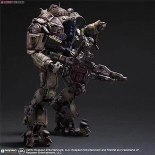 PA改 游戏周边 Titanfall 泰坦陨落 关节可动 阿特拉斯手办