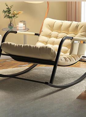 懒人沙发折叠可睡椅阳可厅躺双人摇摇家用台休闲椅子KZV客摇摇椅