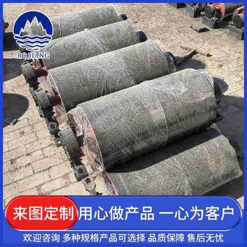 源头厂家静音耐磨包胶滚筒不锈钢电动滚筒380V交流外置式滚筒