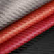 超纤皮革面料1.4厚斜编织纹仿碳纤维超纤人造革方向盘皮革拿样