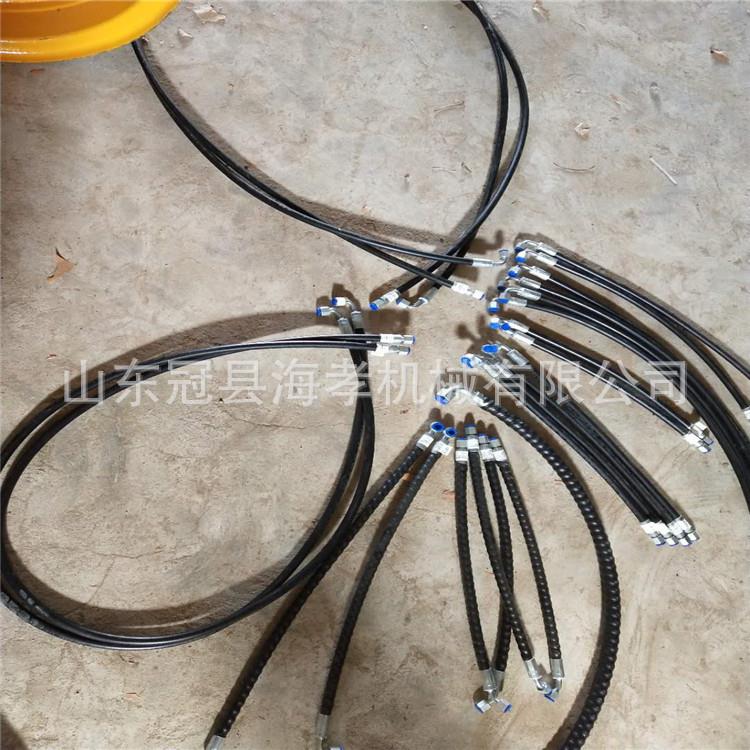 1012微型迷你小型挖掘机液压油管改装全套油管配件小型液压