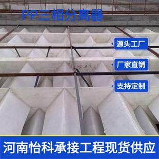 浙江PP三相分离器耐强酸腐蚀UASB厌氧罐塔聚丙烯塑料污水废水净化