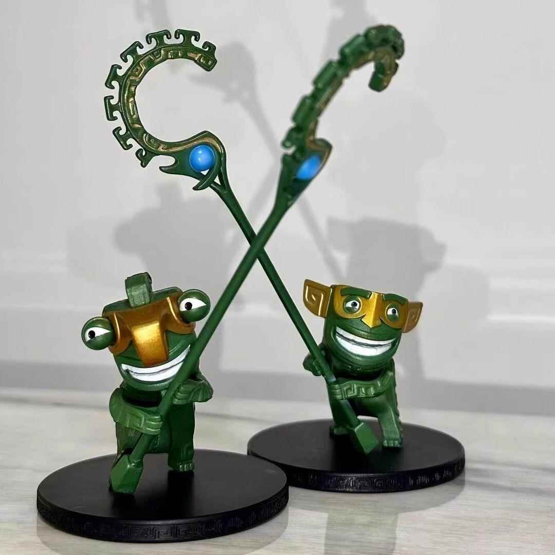 结界兽门神手办玩偶车载小摆件青铜桌面金属玩具立体哪吒魔童闹海