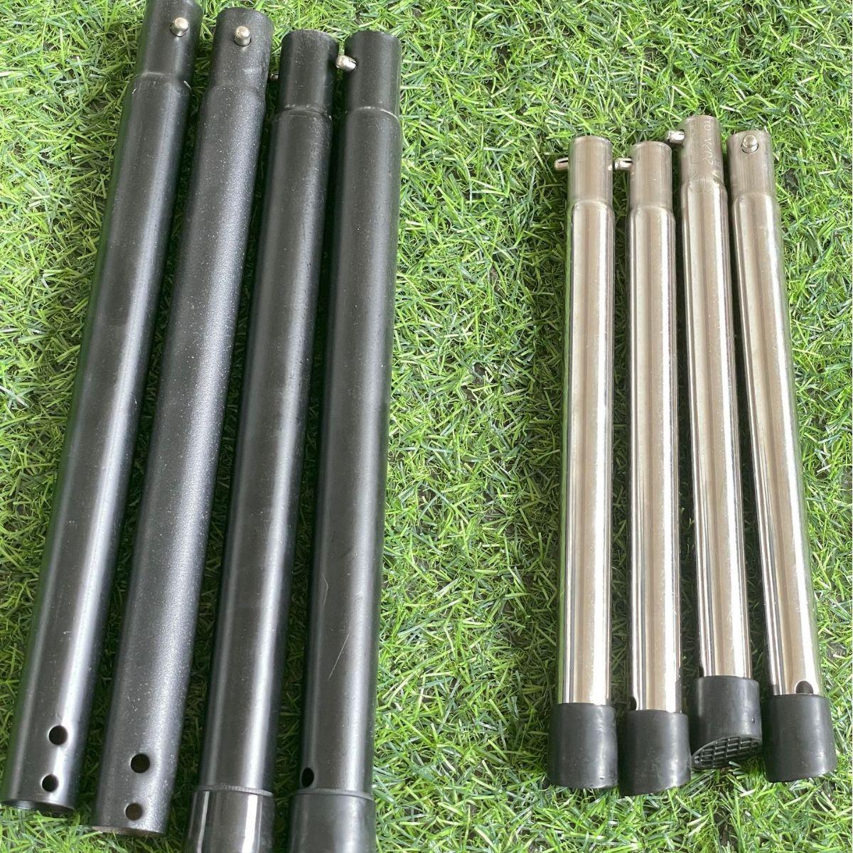 柴火炉户外折叠加长脚炉腿帐篷取暖伸缩加高腿柱炭火烤火炉野营