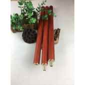 正品 生木防身棍短棍太极红养杖折叠武术棍拼接棍三合一实木武术棍