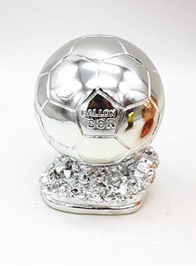 亚马逊热卖足球赛事奖杯球员金靴金球奖树脂奖杯模型MVP奖纪念品