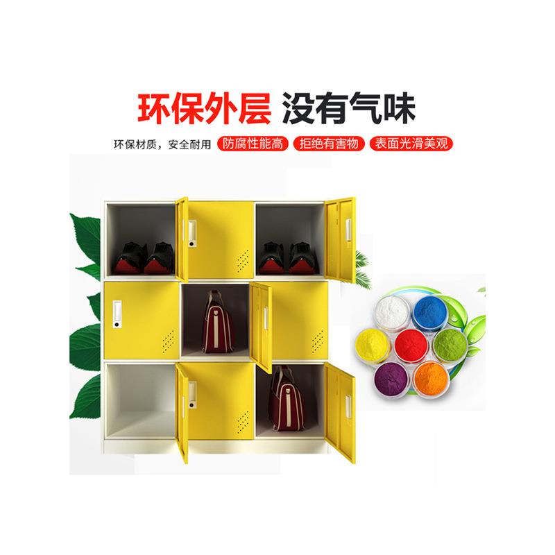 学生文柜存放衣柜小更柜员工宿舍矮柜健身房件多门储物XKX皮柜铁
