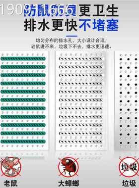 304不锈钢厨房下水道地沟格栅盖水沟排水沟盖板雨水篦子明沟沟槽