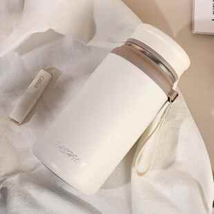 316不锈钢智能显温保温杯男款大容量带茶隔高颜值女款成人水杯子