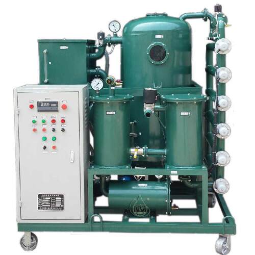 TRZJB100绝缘油变压器油真空滤油机PLC全自动控制油净化机