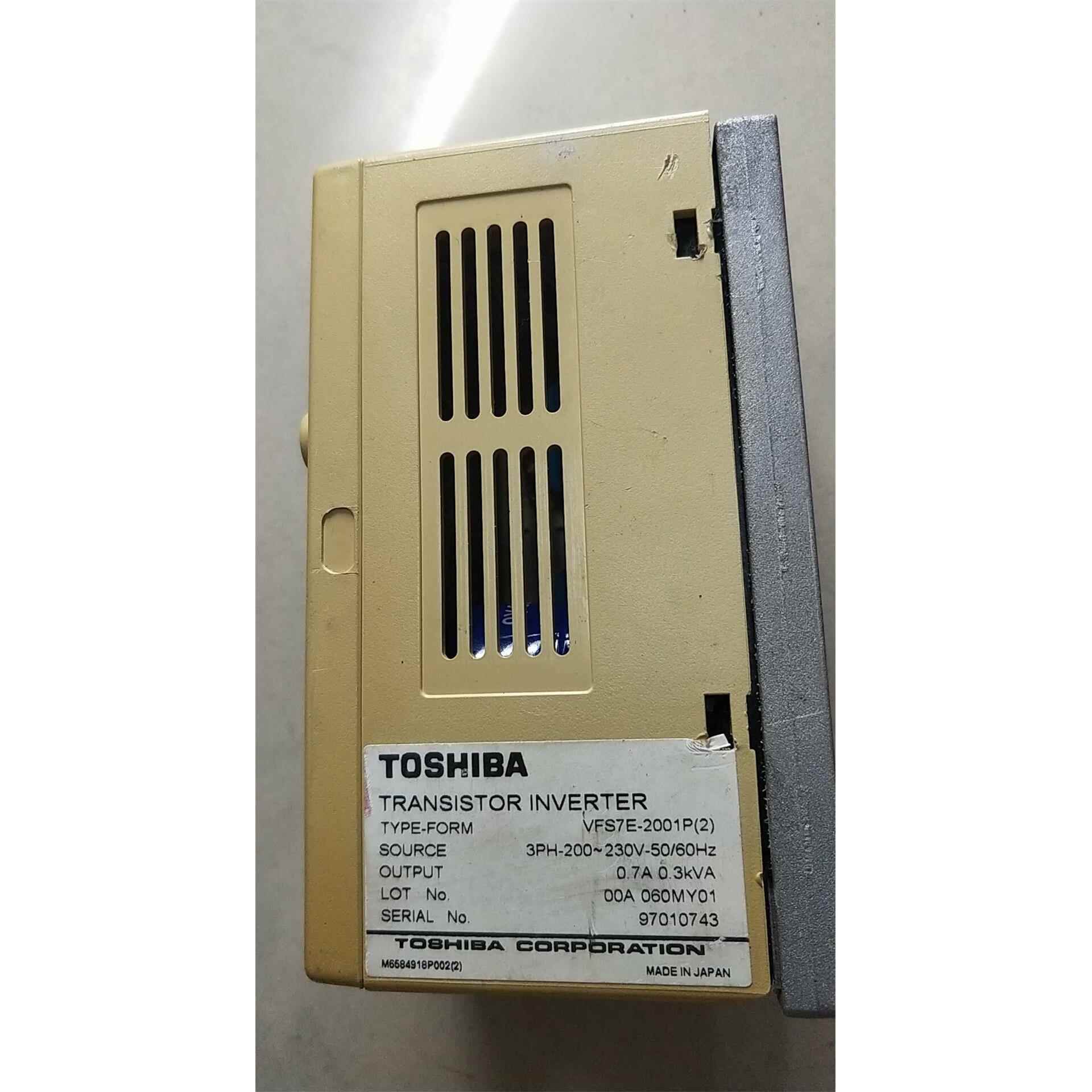 拆机正品东芝 TOSHIBA VFS7E-2001P VFS7E-2001P(2) 现货议价