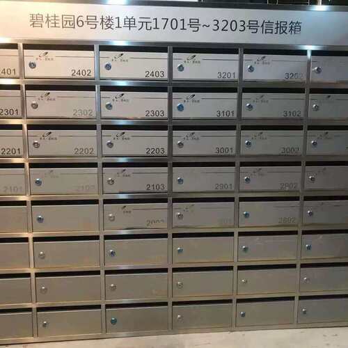 不锈钢防水信报箱邮政信箱出口信不报箱钢邮小信报箱箱区户外锈信